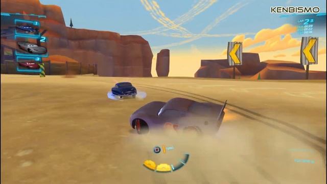Cars 2 The Video Game Driven To Win Mod - Primer Lightning McQueen - Canyon Run - PC Gameplay HD смотреть онлайн
