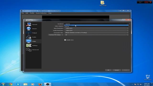 OBS 0.11.2 | Recording Settings | August - Tutorial смотреть онлайн