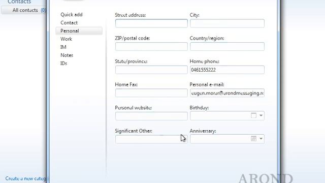 Using Windows 7 - Add Someone to Your Contacts смотреть онлайн