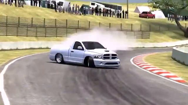 Card Drift Racing- Wall Riding with the Dodge Ram SRT-10 смотреть онлайн