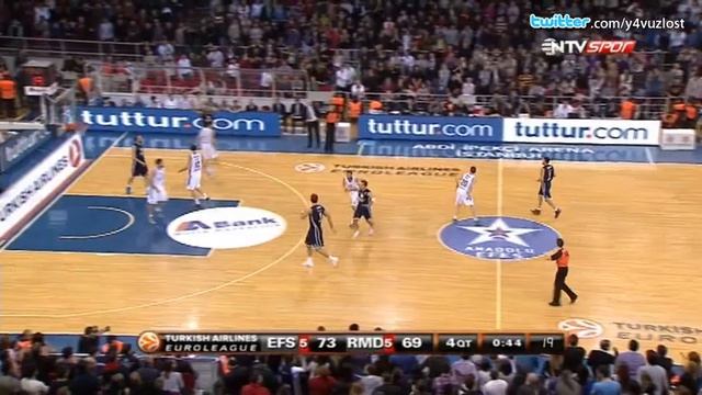 Anadolu Efes - Real Madrid Maç Sonu (THY Euroleague) смотреть онлайн