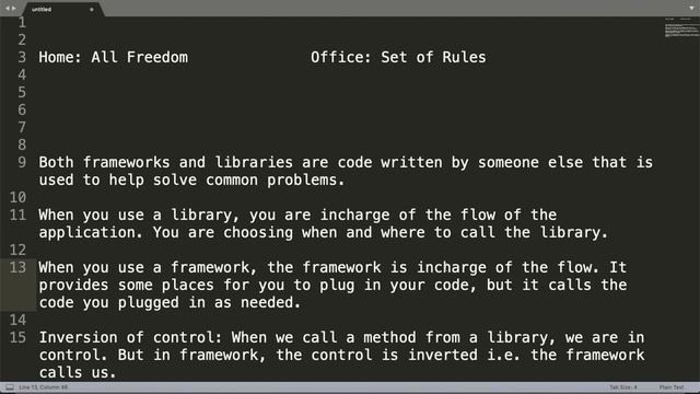 Library vs. Framework | Difference B/W Framework and Library смотреть онлайн