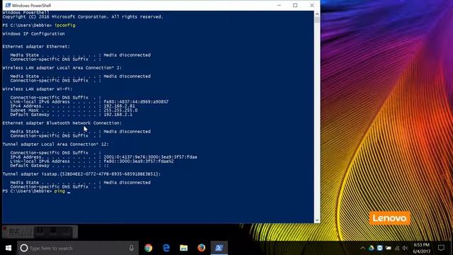 Powershell Test-Connection Example смотреть онлайн