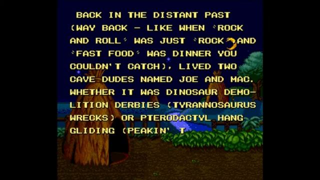 Joe & Mac Intro (SNES Introduction) смотреть онлайн