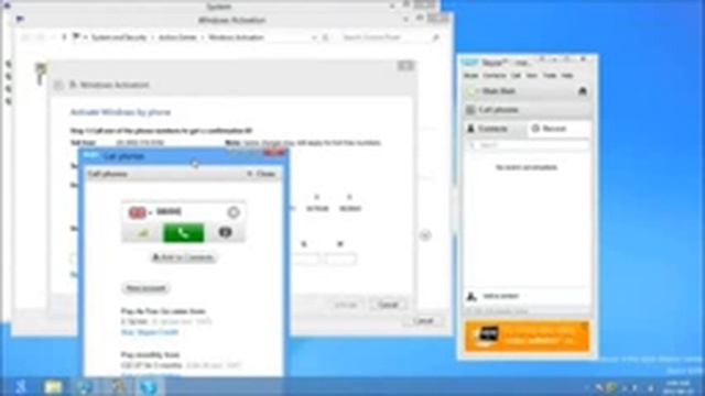 2013 Windows 8 phone activation using skype.100% working смотреть онлайн