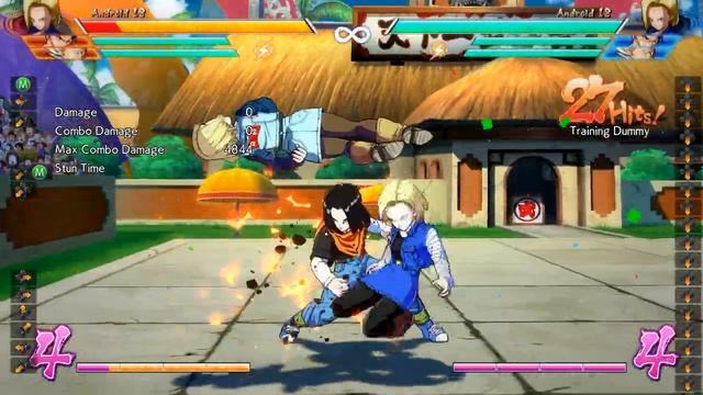 DBFZ: Android 18 + Gohan(Adult) Barrier Gimmick Setup смотреть онлайн