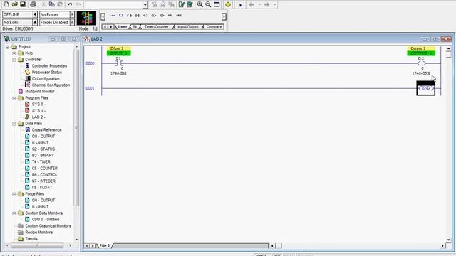 RSLogix 500 Basic Programming Discrete Ladder Elements, Series and Parallel смотреть онлайн