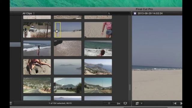 Final cut pro x. Основы: избранные разметки клипов. смотреть онлайн