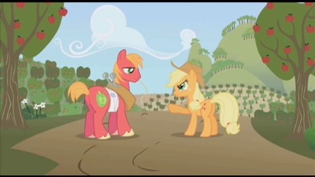 Applejack & Big Mac fan dub (w/ KarrieOkie) смотреть онлайн