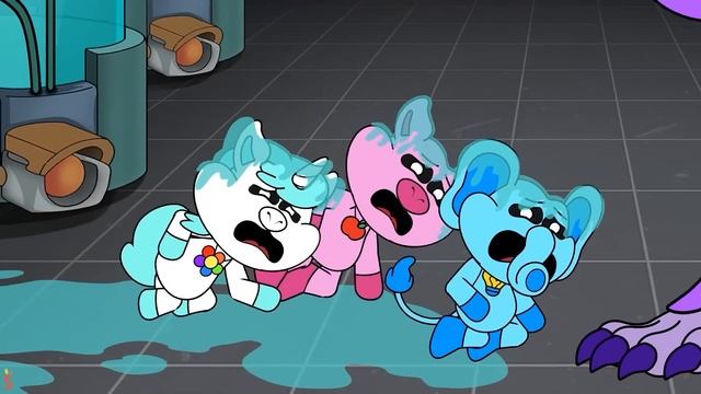 CATNAP & DOGDAY Turn into ROBOTS?! Poppy Playtime Chapter 3 Animation смотреть онлайн