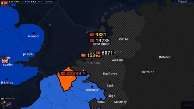 Lebensraum Formlama - Almanya | Age of History II #2 смотреть онлайн