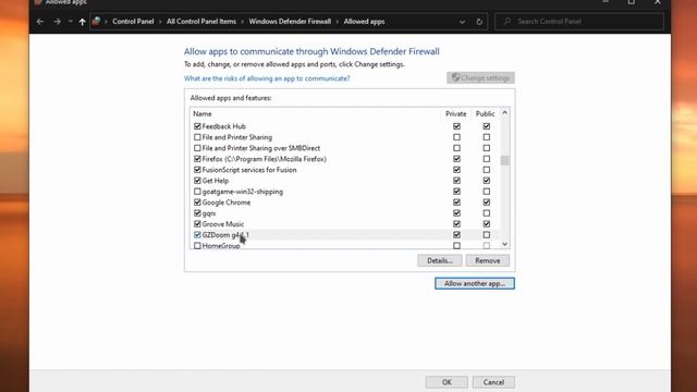 Allowing Apps Through The Windows Firewall смотреть онлайн