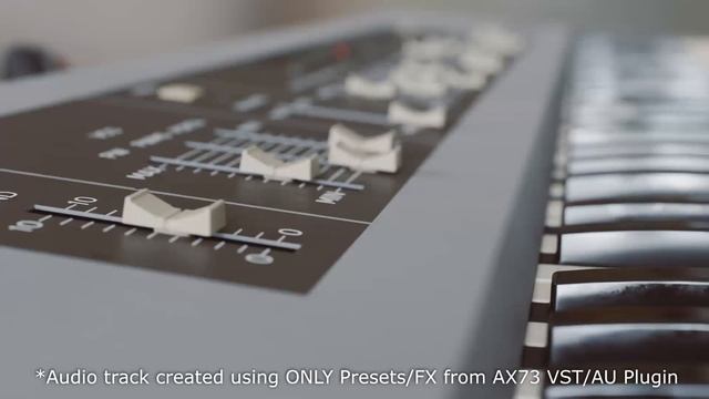 Martinic AX73 – A powerful 80s analog synth, reborn as a AAX/AU/VST plugin, with modern enhancement смотреть онлайн