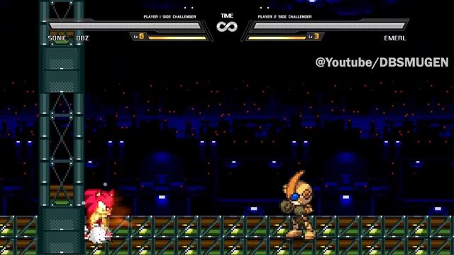 Sonic JUS All Transformations Aeezoom - DBS - GT - Mode  From Mugen
