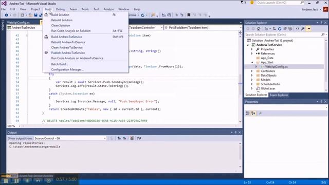 How to send Azure Mobile Notifications from your App смотреть онлайн