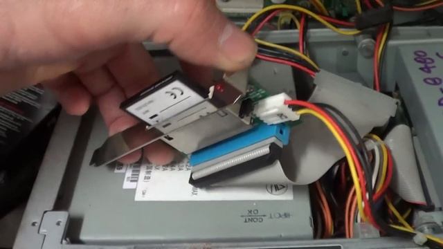8GB COMPACT FLASH card ON IDE win2000 on IBM 6862 300PL смотреть онлайн