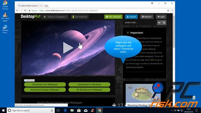 How to use live wallpapers with DesktopHut смотреть онлайн