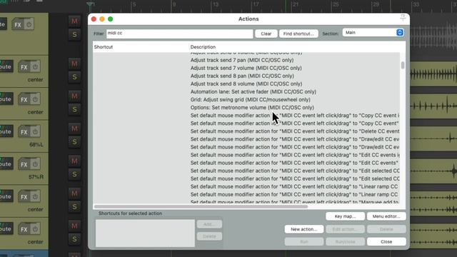 Continuous Actions in REAPER смотреть онлайн