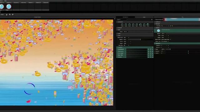 Kinect controlled interactive particles project test - Resolume Arena - Interactive Projection смотреть онлайн