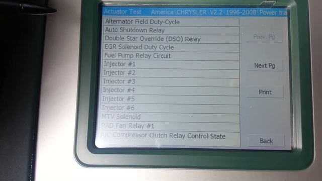 AutoBoss V30 Deluxe By SPX - 2008 DODGE Charger Scan, GM