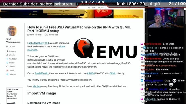 La virtualisation avec le Raspberry Pi 4. La suite смотреть онлайн