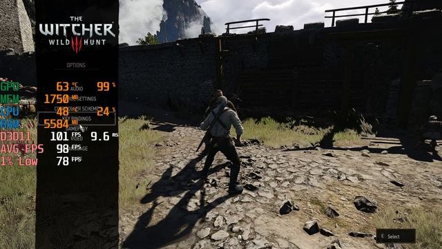 The Witcher 3 : Wild Hunt - RTX 3060 + i3 10100F - 1080p Max & Low Settings - Benchmark Fps Test смотреть онлайн