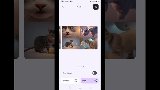 Cats in Artificial Intelligence using dawn ai app for android #art #ai #randomizer смотреть онлайн