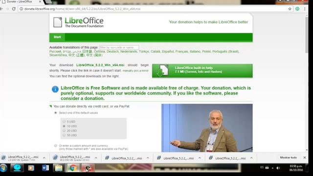 como descargar libreoffice (facil y sencillo)¡¡¡¡ смотреть онлайн
