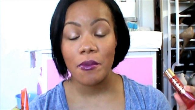 LA Girl Glazed Lip Paints Review and Lip Swatches!!! смотреть онлайн