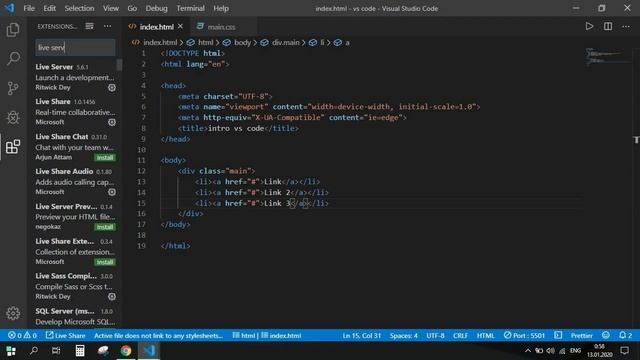 Visual Studio Code Muhitini Sozlash смотреть онлайн