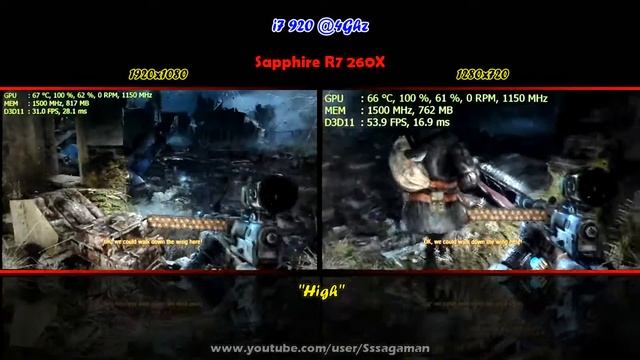 Metro Last Light Redux - R7 260X 2GB - i7 920 - 6GB - 720p / 1080p Test смотреть онлайн