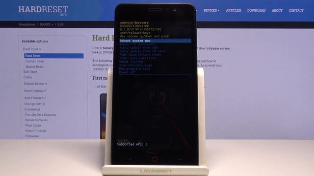 How to Enter Recovery Mode in Doogee X100 – Hidden Recovery Menu смотреть онлайн