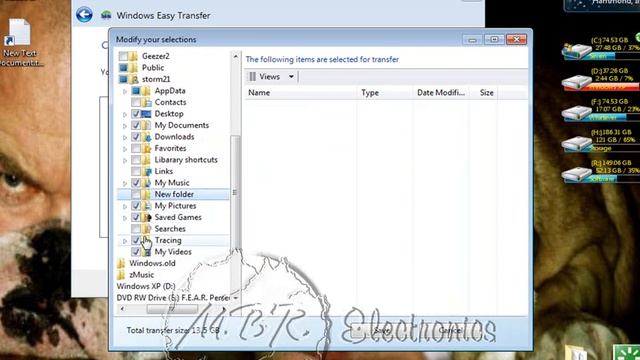 How to do a data transfer.wmv смотреть онлайн