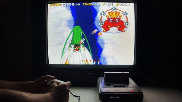 On se termine sur POCKY & ROCKY 2 / KIKI KAIKAI 2 sur SUPER FAMICOM (Rage Edition) смотреть онлайн