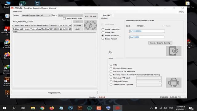 شرح وتحميل اداة ASBUN V3.8 اخر اصدار لازالة حماية معلجات MTK وازالة الباسورد смотреть онлайн
