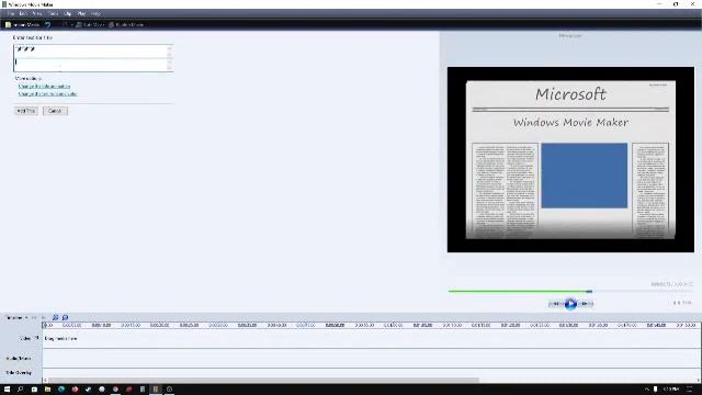 How to add newspaper title in windows movie maker смотреть онлайн