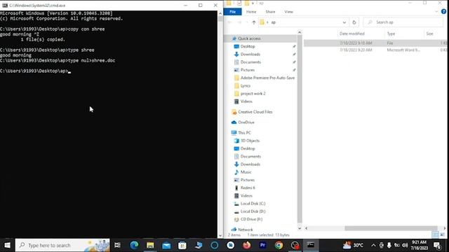 CMD file & folders | CMD Commands windows 10 | CMD tricks | Shree Lipi Institute | Prayash sir смотреть онлайн