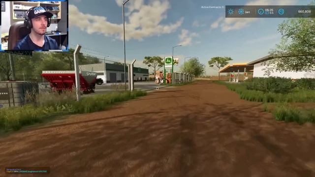 BUSCANDO NOSSA NOVA EMPILHADEIRA ELÉTRICA (FAZENDA DO OCO) | Farming Simulator 22 смотреть онлайн