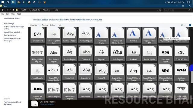 How to copy all fonts from one computer to another computer I how to backup fonts I fonts смотреть онлайн