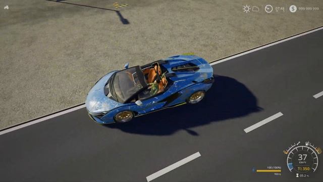 Farming Simulator 2019 mods Lamborghini Sian Roadster смотреть онлайн