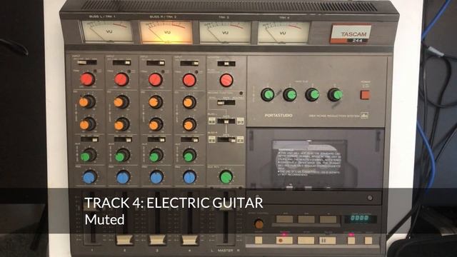 Tascam 244 - Rhiannon (Fleetwood Mac cover) - intro remade смотреть онлайн