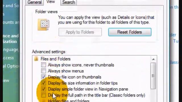 How to view hidden files in Windows Vista смотреть онлайн