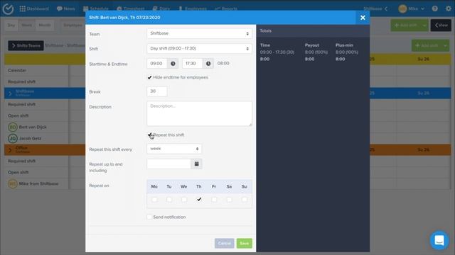 Scheduling shifts смотреть онлайн