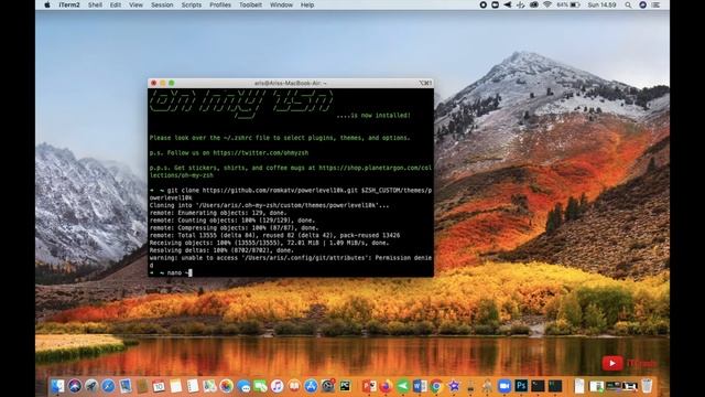 How to install Iterm2 & powerlevel10k on Mac OS смотреть онлайн