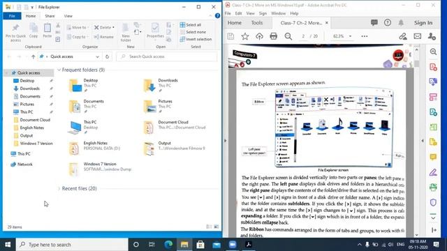 Class-7 Ch-2 More on MS Windows 10 Part-1 смотреть онлайн