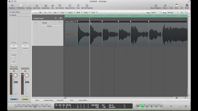 Logic Pro Guide | How To Use The Flex Tool | Fix Timing Errors смотреть онлайн