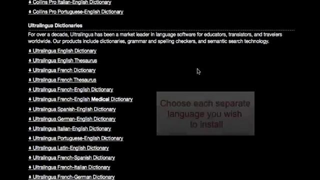 How To - Add More Dictionaries to Ultralingua (Mac) смотреть онлайн