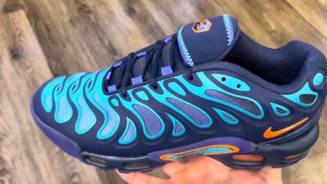 Nike Air Max Plus Drift Midnight Navy Orange Shoes смотреть онлайн