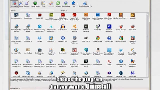 Uninstall Completely Programs In Windows (Revo Uninstaller) [HD] смотреть онлайн