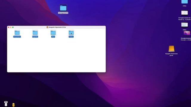 Comment coller transférer des fichiers dans un disque dur externe depuis un MacBook смотреть онлайн